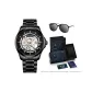 Black Case Black Dial Steel Band[RIETI Brand Sunglasses Clothing Sets]