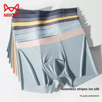 MIIOW Trend Party Series Underpants Men's Shopping Bag 3 Pack