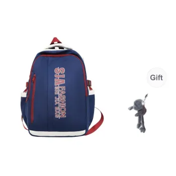 URBAN FOREST Nylon Backpack Unisex Blue/Green/Khaki/Red/Black