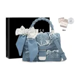 Fringe Blue & White