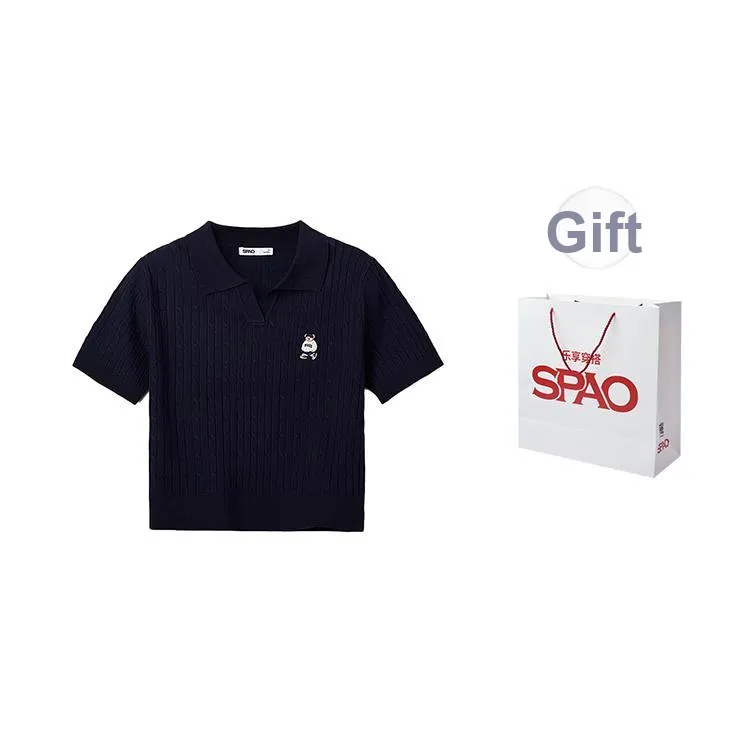 SPAO Knitwear Women's Shopping Bag-5