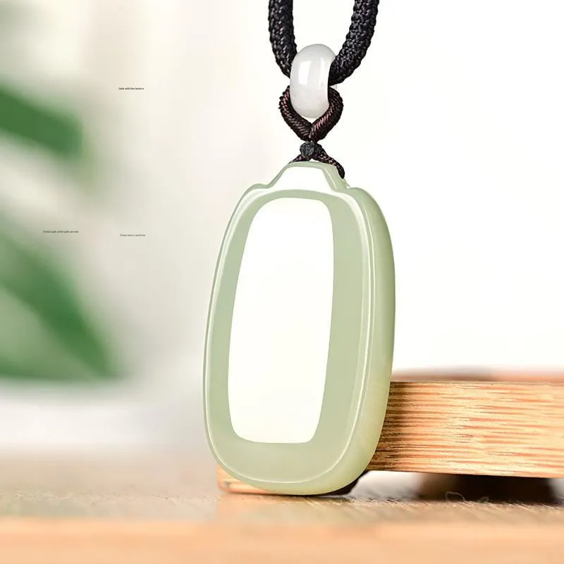 KUNYUYAO Pendants White Jade/Pale Greenish White Jade Unisex-49