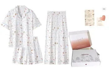 WANANNI Pajama Gift Box Women's White
