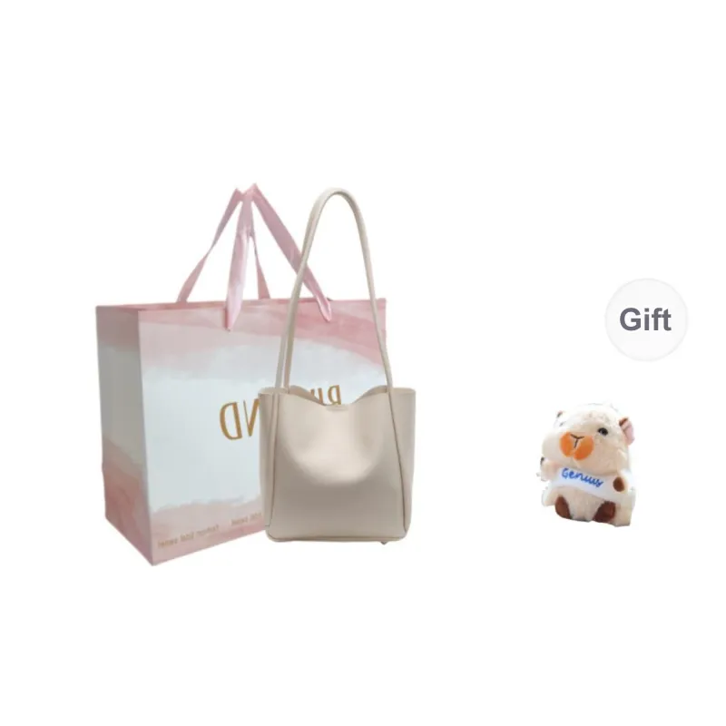 TOUTSEUL YOLO PU Shoulder Bag Women's Brown/Coffee/Black/White-19