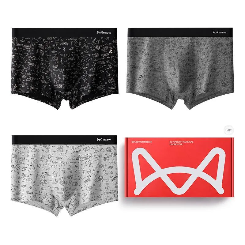 MIIOW Underpants Gift Box Set Men's 3 Pack-2