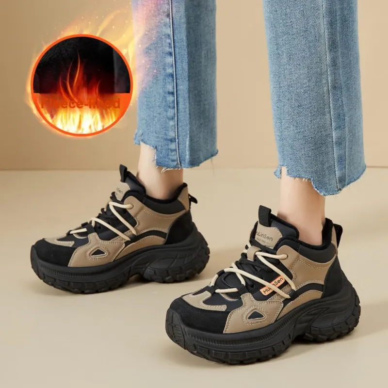 Mulinsen Warm Low-Top Chunky Sneakers Women's-9
