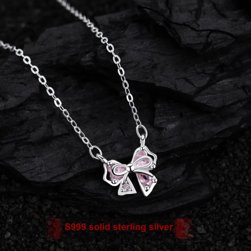 DAWO 999 Fine Silver Necklaces Unisex-1