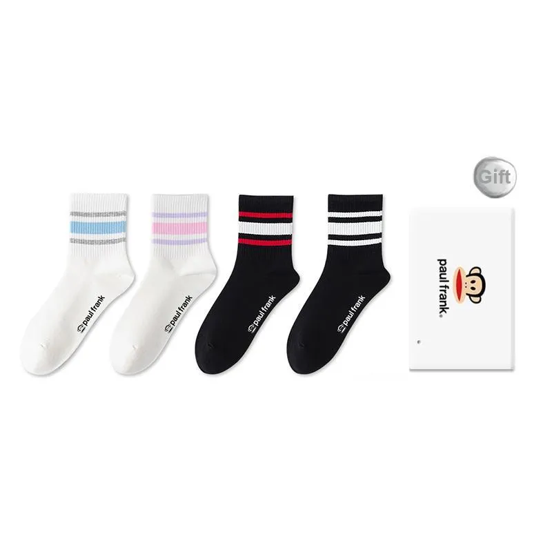 PAUL FRANK Mid Calf Socks Women's Gift Box Combination-15