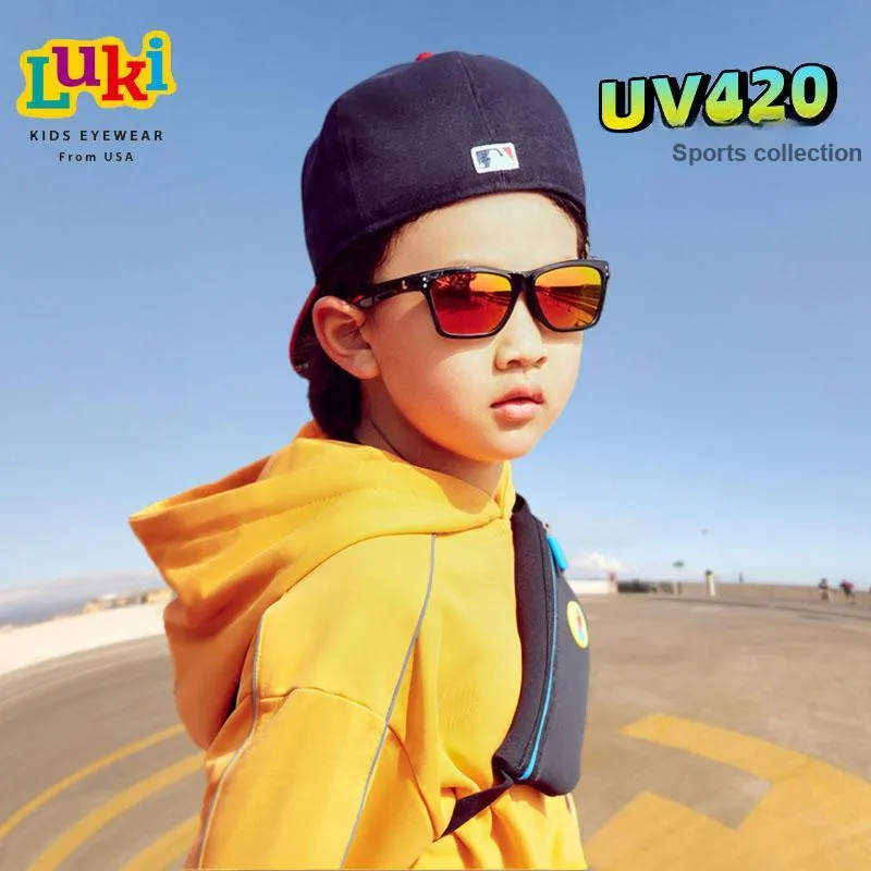 LUKI TR/Memory Plastic Square Sunglasses Kids'-11