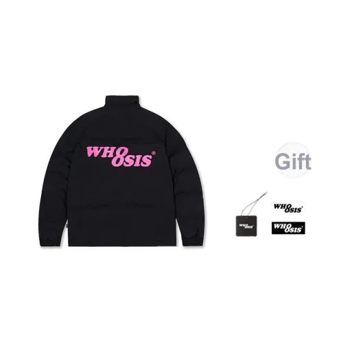 WHOOSIS совместный бренд Унисекс Пуховики