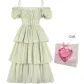Light Green Dress+Box