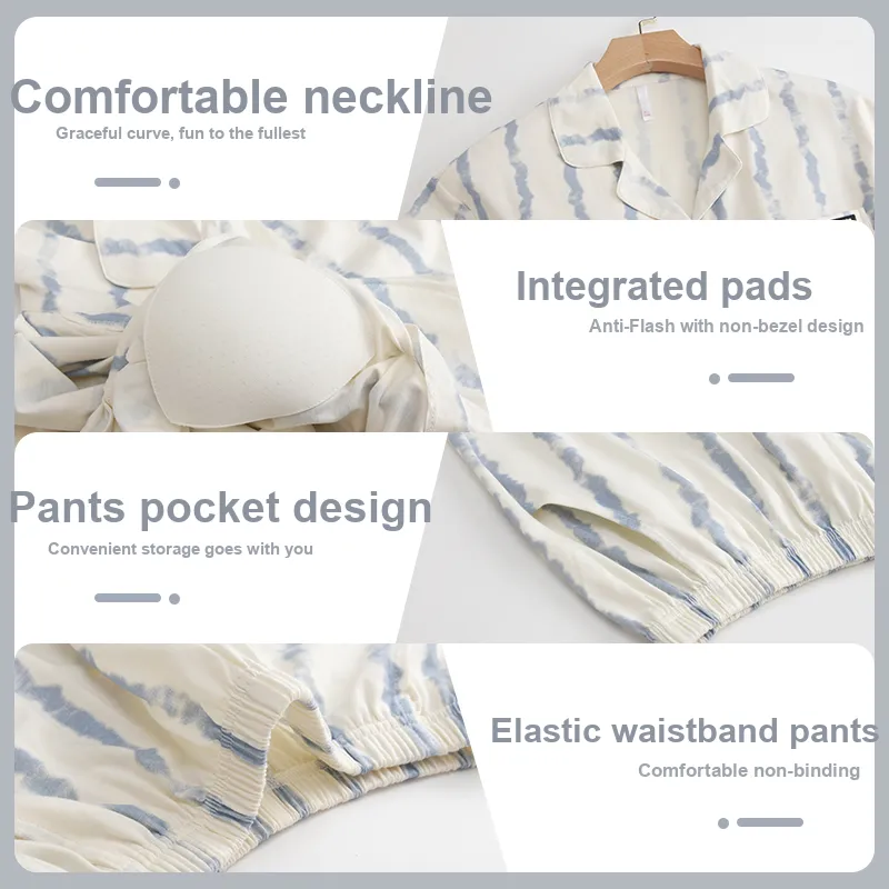 Maultiay Pajama Set Women's Image Color-2