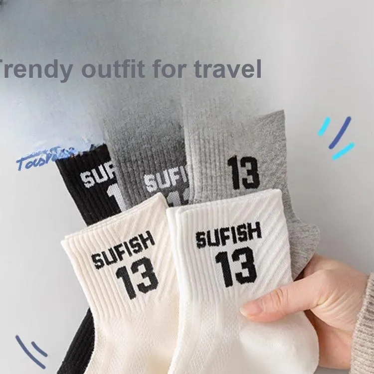 MIIOW Trend Party Series Mid Calf Socks Men's Shopping Bag Combo-1