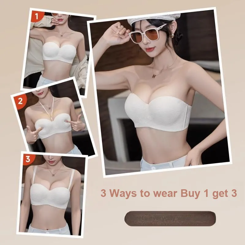 Yilun Beauty Strapless Bra Women's Combo Set-1