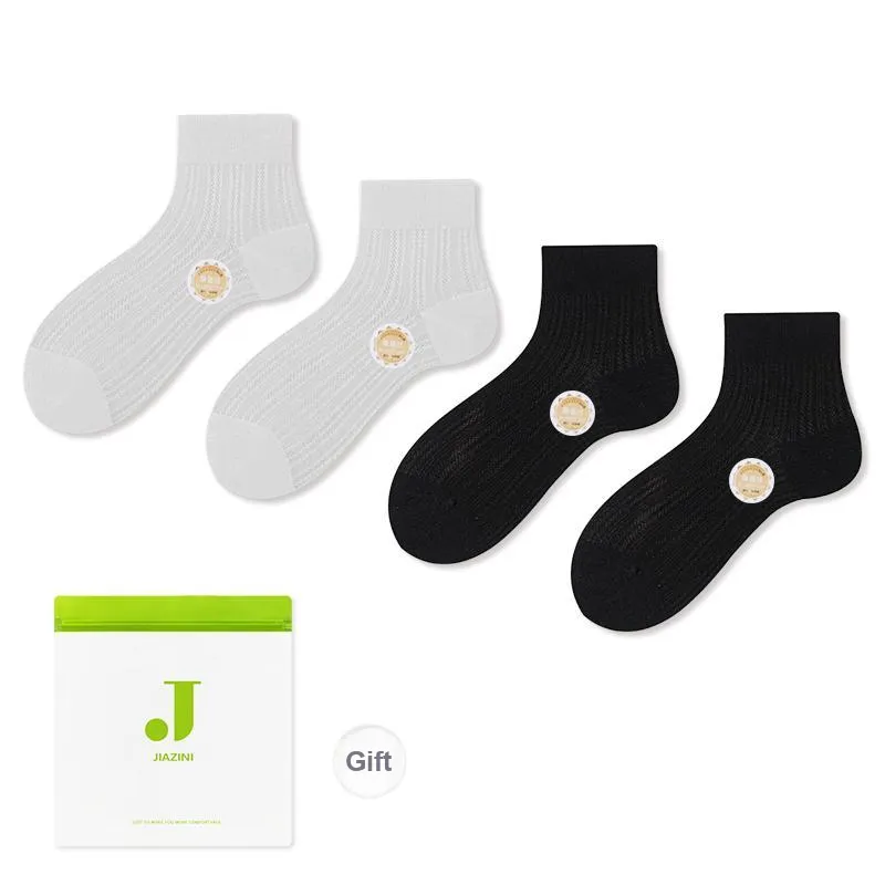 JIAZINI Ankle Socks Women's 4 Pack-36