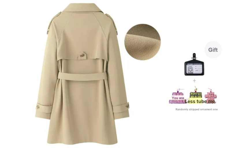 Tokyo Season Trench Coat Women's Khaki-1