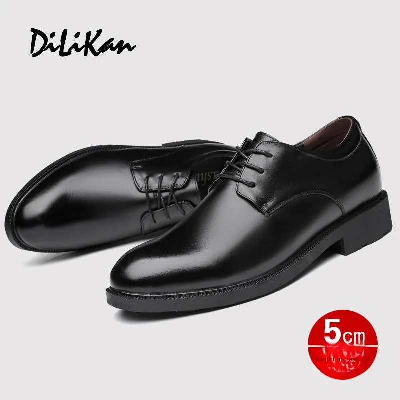 DILIKAN Dress Shoes Men's Black-11