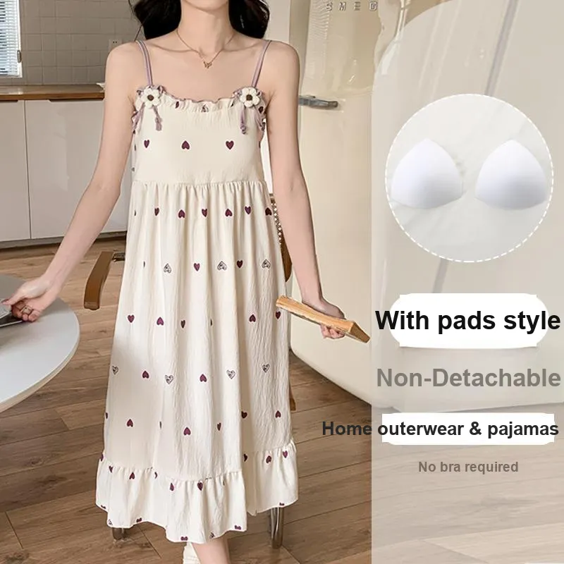OUSHIBO Nightgown Women's Image Color-3