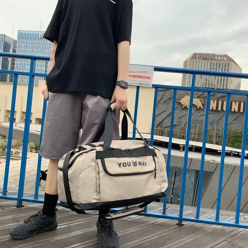 MTribe Nylon With Oxford Travel Bag Unisex Multicolor-44