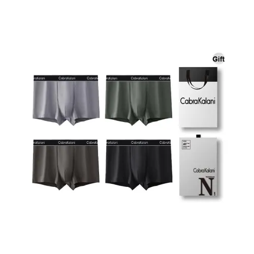 CABRAKALANI Cabra Kalani Бренд Аутентичный 4 шт Подарочный набор Мужские боксер-шорты