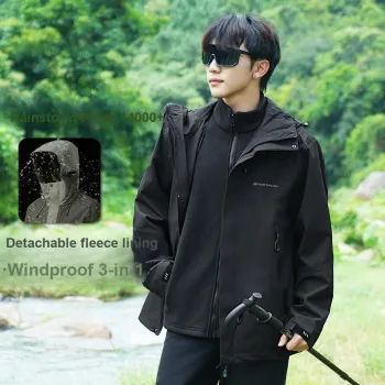 TOM TAILOR Mountain Versatile Water-Resistant Windproof And Water-Repellent Windbreaker Jacket Unisex