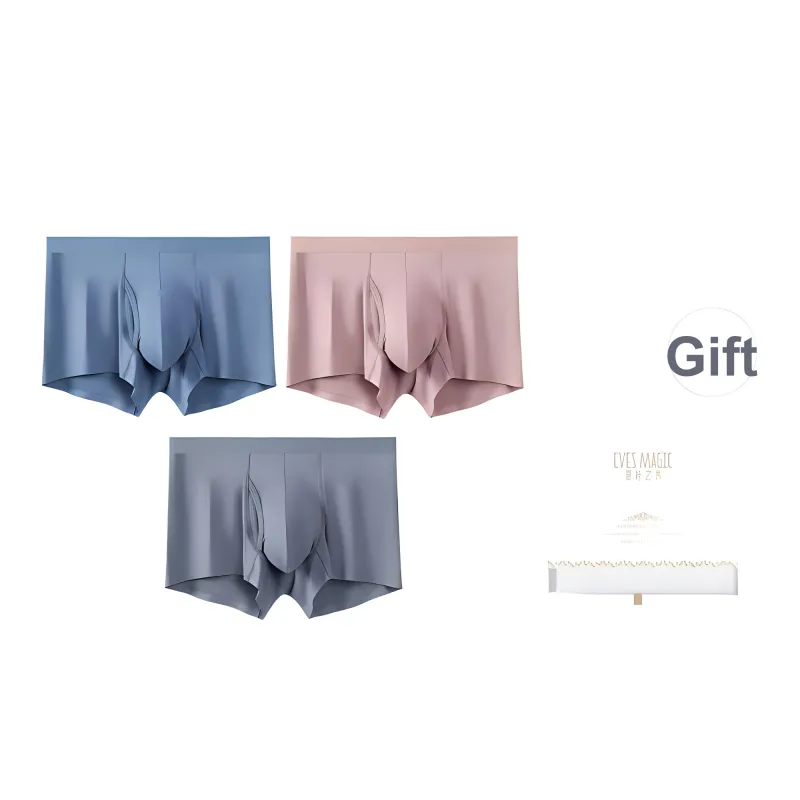 XIA.WA.ZHI.XIU Underpants Men's Box 3 Pack-4