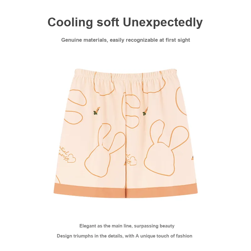 ROMANTIC·SPRING Pajama Pants Women's Image Color-1