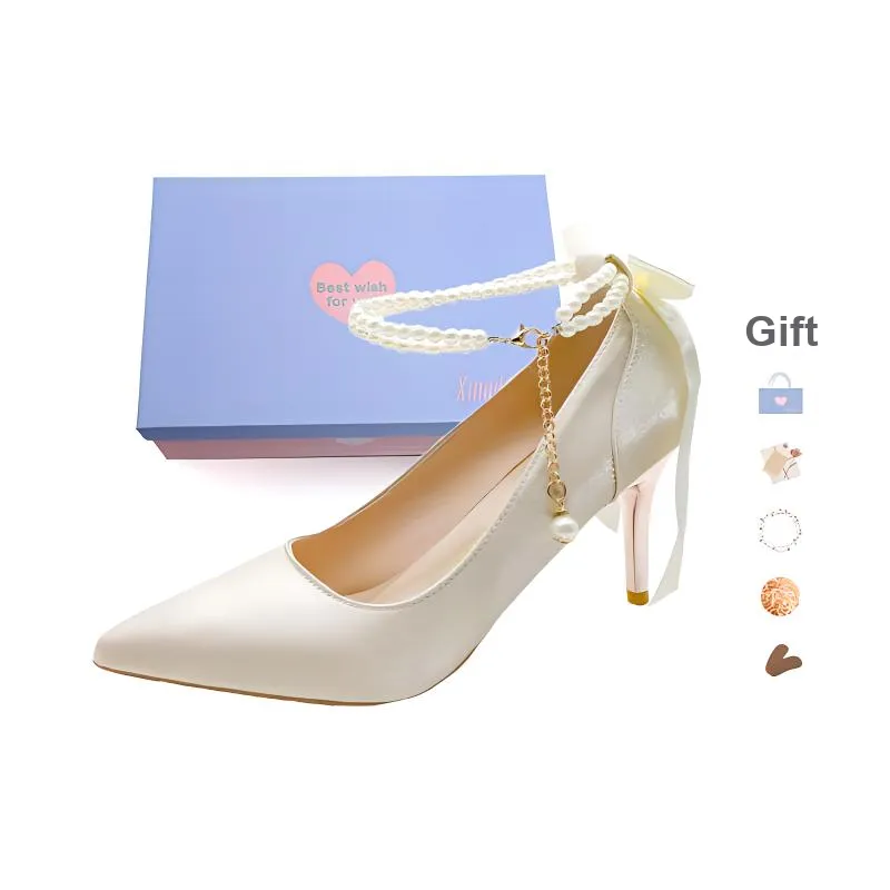 Xingdiman High Heels Women's Champagne Gift Box Set-15