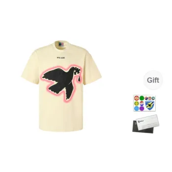 YADcrew Casual Versatile Comfortable Short Sleeved T Shirts Street Everyday Commute Trendy Unisex
