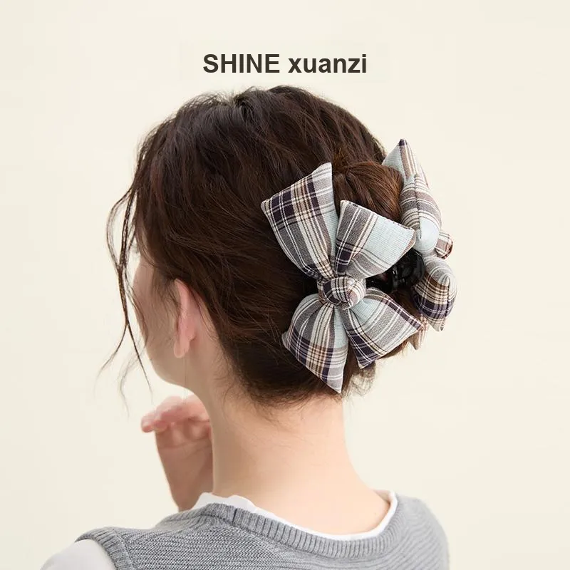 SHINE Fabric, Acrylic Hair Clips Women's-5