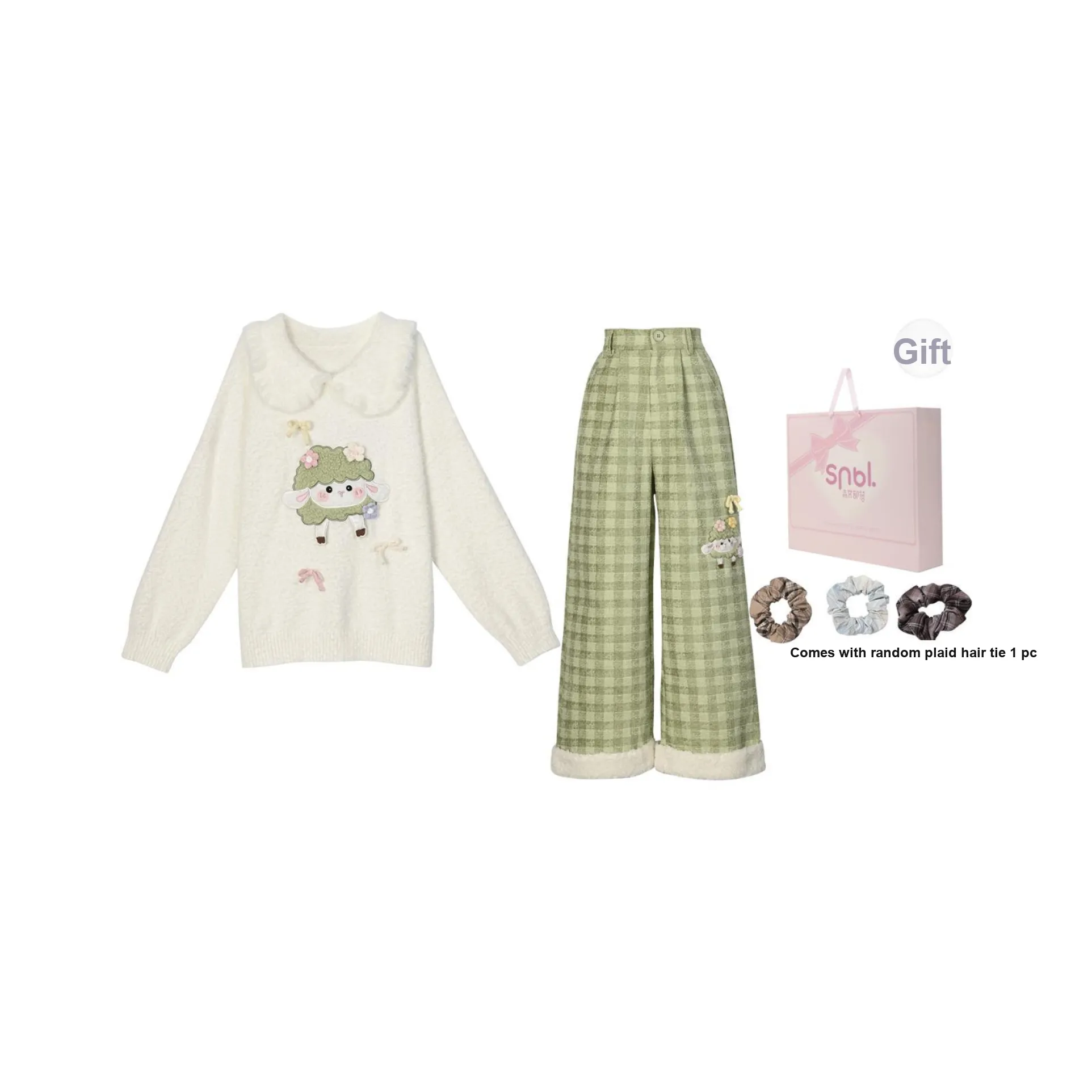 Snbl Свитер+Брюки Женские Повседневные костюмы