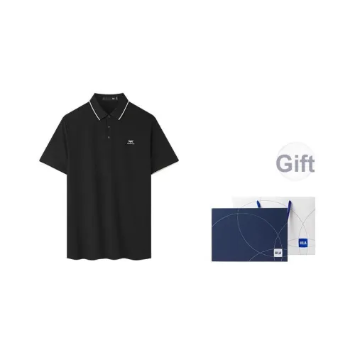 HLA Короткий рукав Polo для мужчин