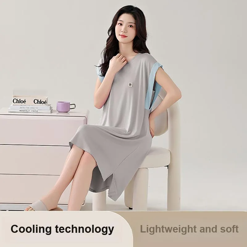 GOSO Nightgown Women's Light Gray-3