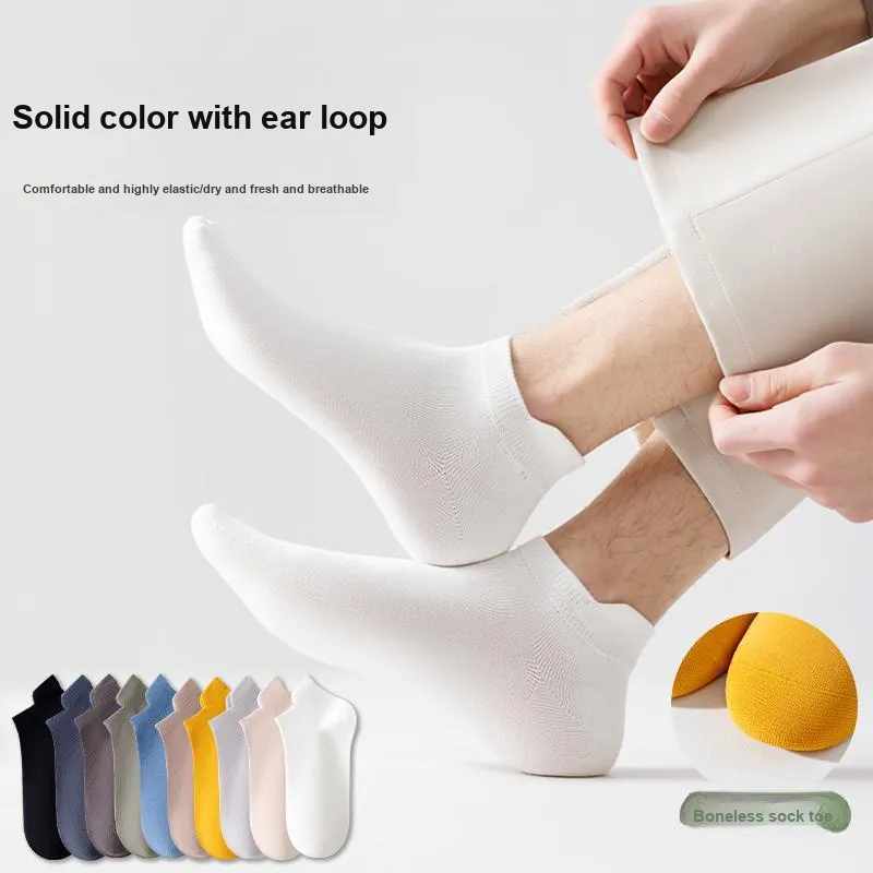 Top Melon No-Show Socks Men's 5 Pack-31