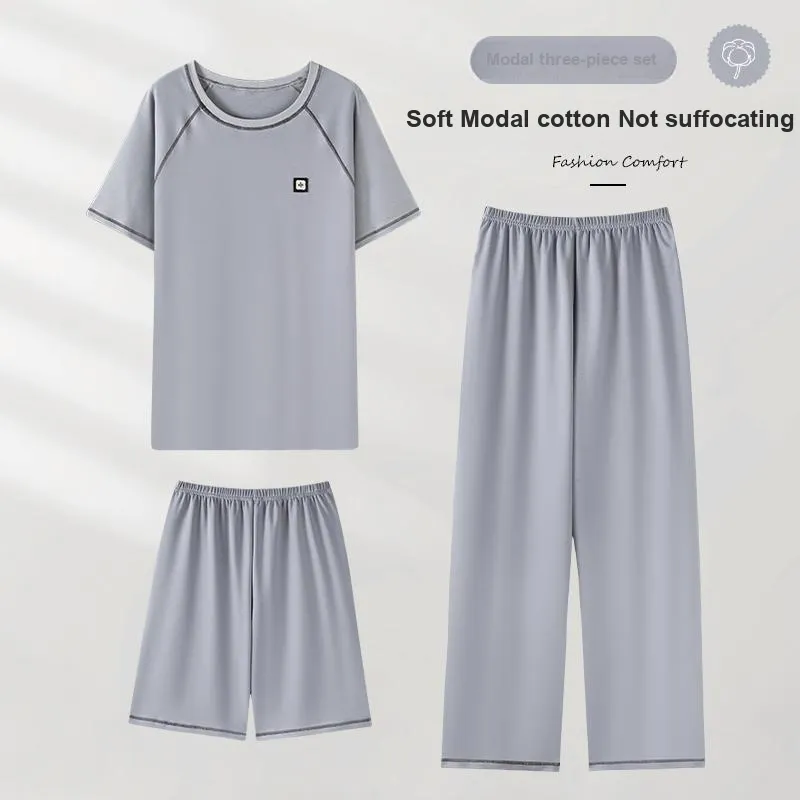 William Pajama Set Men's Image Color-1