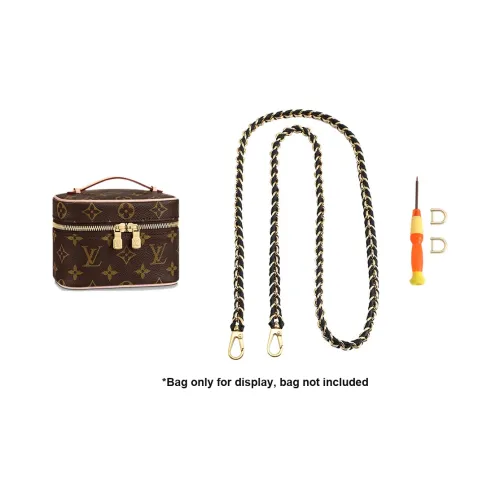 Luxury Care Artisan Workshop Металл Сумка Аксессуар Сумка Ремень Женский Черный Золото Светлое Золото Бежевый