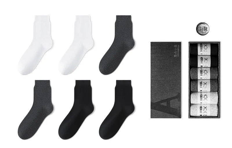 Taste the color Men Mid Calf Socks-2