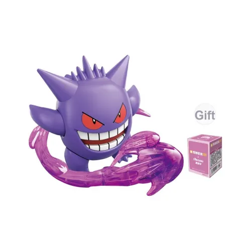 Keeppley BATTLE! Покемон Вторая редакция Генгар Eevee Чаризард Драконайт Sharpedo Снорлакс Сборные модели