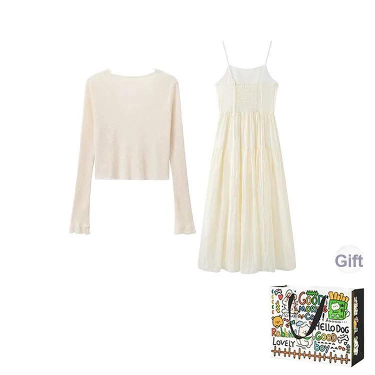 Dippanis Two Piece Skirt Sets Women's-1