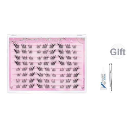 DOUDOUTIAN Клеящиеся ресницы для женщин