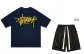 Navy Blue (Yellow) (Includes High-Quality Shorts)