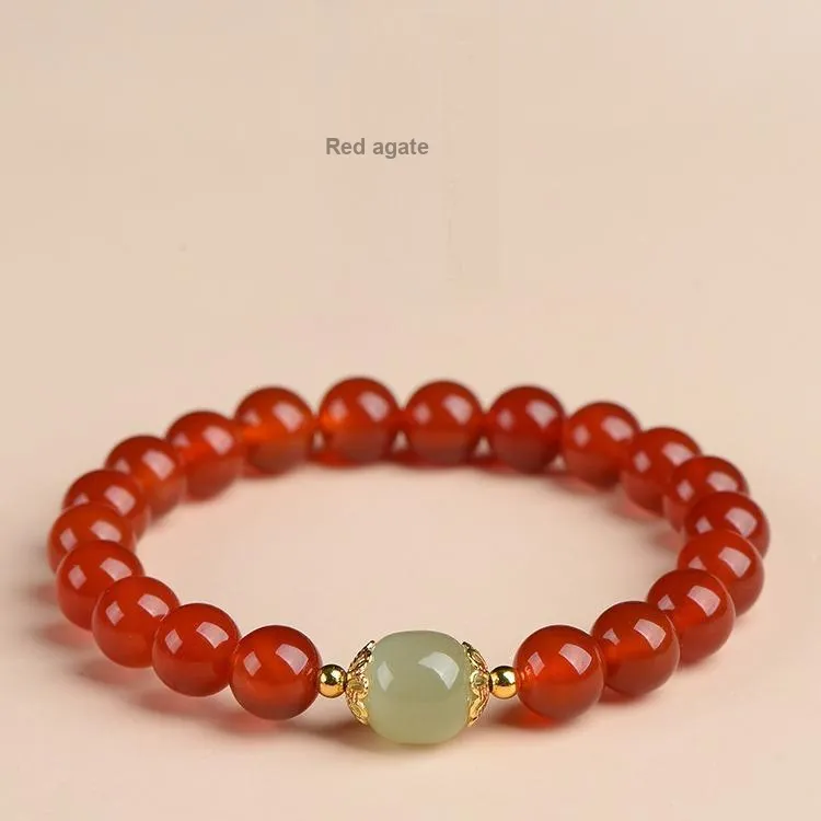 Royal Heaven's Choice Natural Agate Bracelets Women's-2