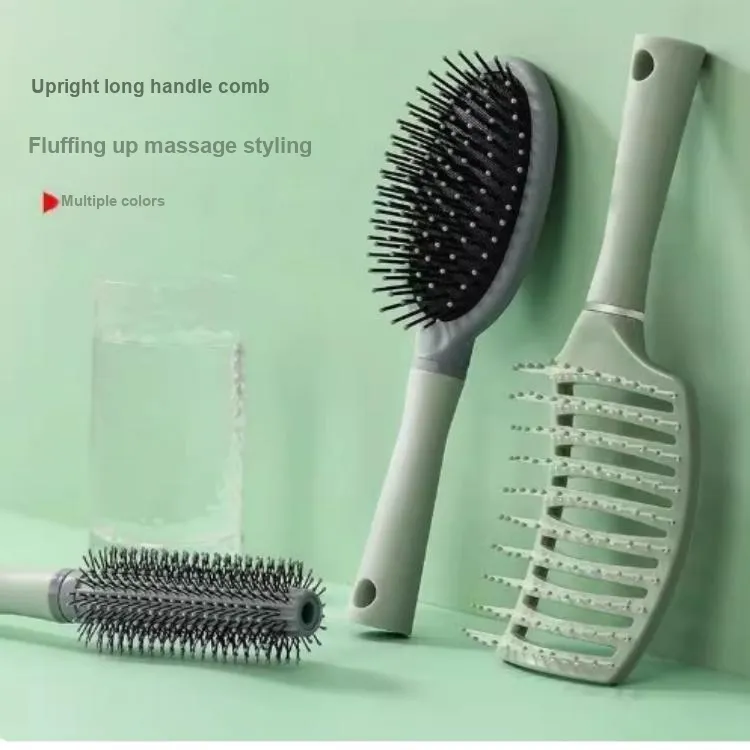JIXUAN Fluffy Long Hair With High Crown Styling Comb Massage Without Damaging The Scalp-1