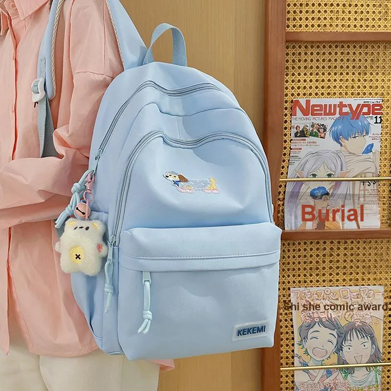 Wolfhorse Polyester Backpack Unisex Multicolor-24