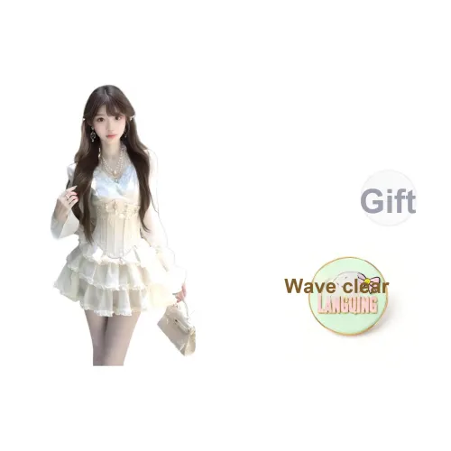 SHOP Длинное платье с длинными рукавами женское