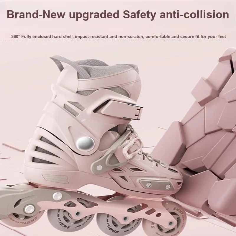 Sway Inline Skate Unisex White/Pink/Green-13