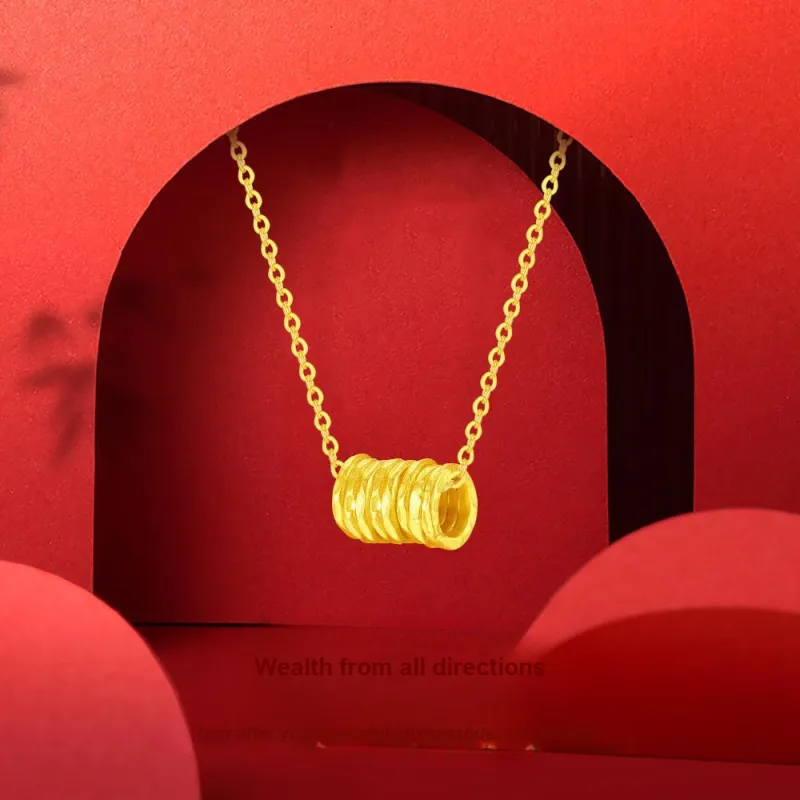 Fortune Gold Jewelry Necklaces Unisex-25