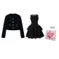 Black Chanel-Inspired Clothing Sets (Gift Box Set)