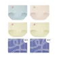 (Solid Color Version-4 Pack Independent Shopping Bag Included) 2 Pack Yellow+Blue+Shrimp Pink