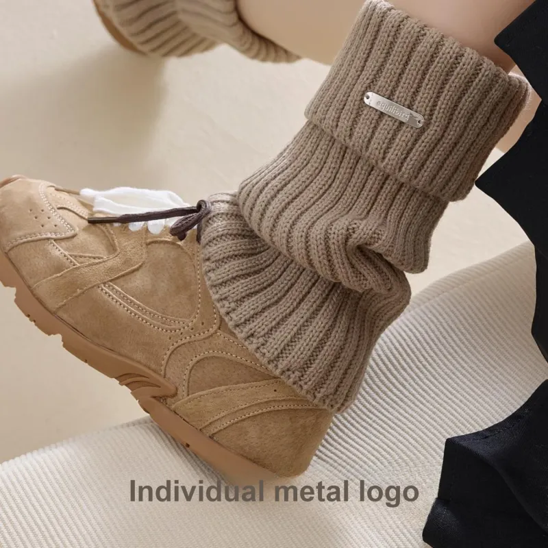 Temooues Mid Calf Socks Women's Combo Set-32